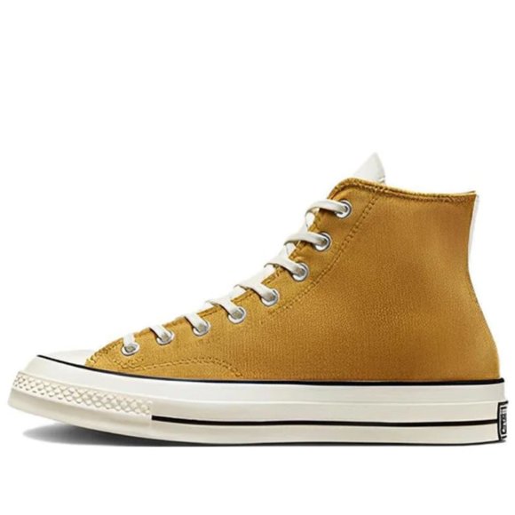 Converse Chuck 70 Hi Workwear in Burnt Honey, Egret, and Black - Picture 2 of 5